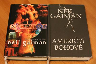 Neil Gaiman - Nikdykde a Američtí bohové (autorem preferované verze)