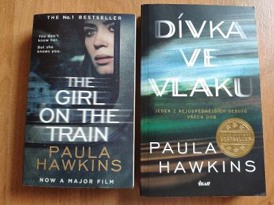 P. Hawkins - Dívka ve vlaku + The Girl on the Train (CZ a AJ knihy)