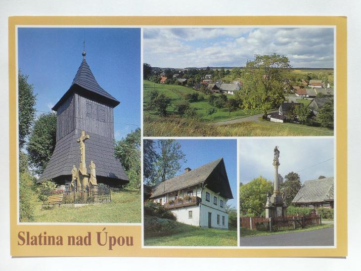 Slatina nad Úpou, Červený Kostelec, okr. Náchod - dřevěná zvonice