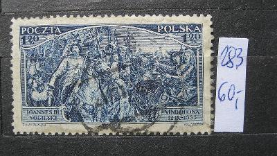 Polsko - razítkovaná známka katalogové číslo 283