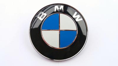 BMW přední i zadní znak modrobílý 82mm