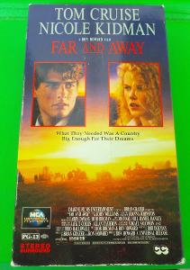 sběratelská  VHS -  FAR AND AWAY - T.Cruise a N. Kidman - anglicky 
