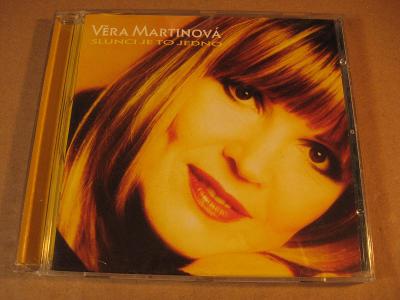 ++++ Martinová Věra SLUNCI JE TO JEDNO 2001 EMI Monitor CD +++