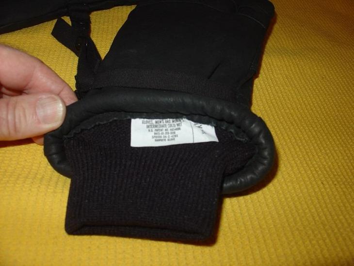 Originál US Army rukavice kůže goretex NOVÉ - Sběratelství