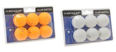 Dunlop Míčky na Stolní Tenis ve dvou barvách