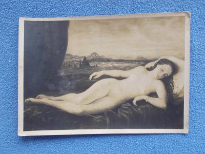 Umělecká fotografie fotka nahá dívka žena akt Německá Říše Mnichov gal