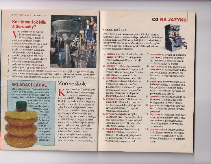 ČASOPIS VÝBĚRU DUBEN 2005 - Knihy a časopisy