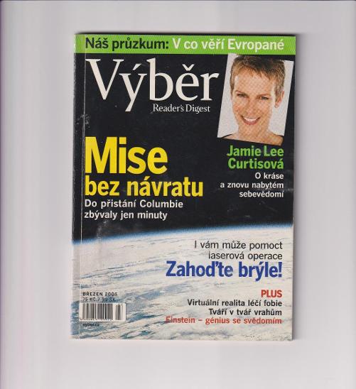 ČASOPIS VÝBĚRU BŘEZEN 2005 - Knihy a časopisy