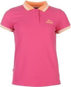 Lonsdale polo tričko dámské - růžová vel. M,L.XL,2XL - DODÁNÍ 2 DNY
