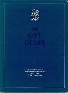 The Gift of Life-Commeromative Book Holocaust Gathering 1985 Australia