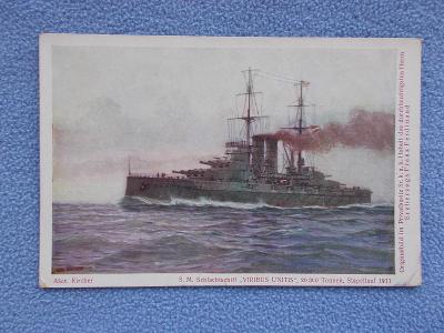 RU armáda námořník křižník Viribus Unitis I.světová válka vlajková loď