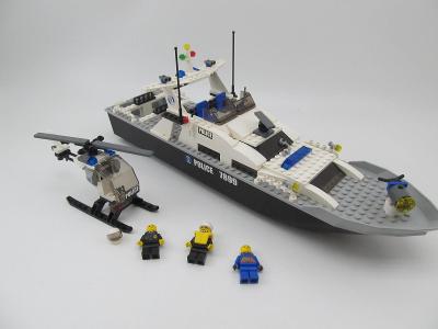 Lego set City 7899 Policejní člun policie Policejní vrtulník