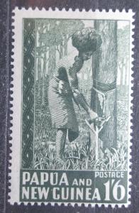 Papua Nová Guinea 1952 Sběr kaučuku Mi# 16 Kat 12€ 1933