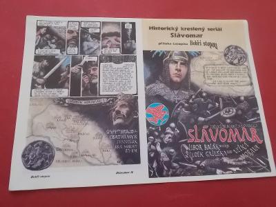 Historický kreslený seriál Slávomar (Příloha časopisu Bobří stopou)