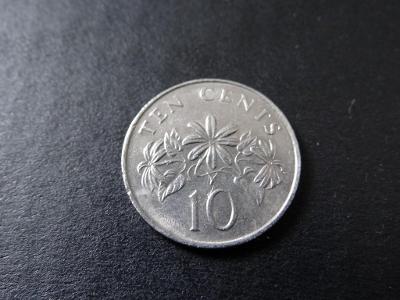 10 cent 1986, Singapur.