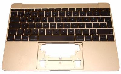 Topcase + klávesnice CZ verze pro Apple MacBook 12" A1534 GOLD ROSE