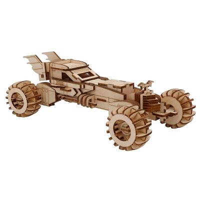 Dřevěné 3D Puzzle Batmobil skvělý dárek pro děti