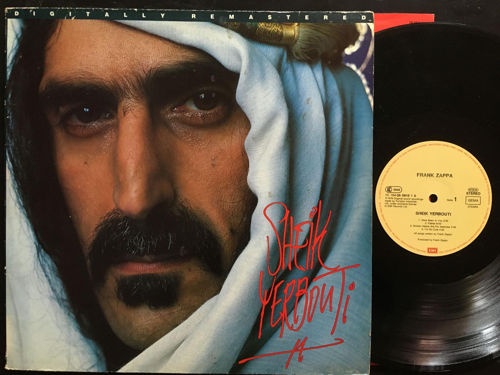 Frank Zappa Sheik Yerbouti VG+ 1979 オリジナル RL 2 LP GF 海外 即決-