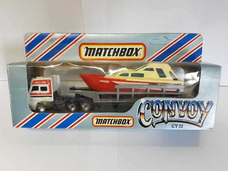 Matchbox Convoy CY-22 DAF Yacht Transporter LAKESIDE + box | Aukro