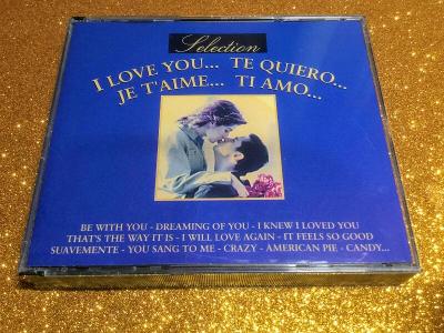 2CD LOVE SONGS & MELODIES - I Love You / Je T'Ame / Te Quero / Ti Amo