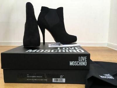 Moschino kotníčkové boty Nové  + Baťa