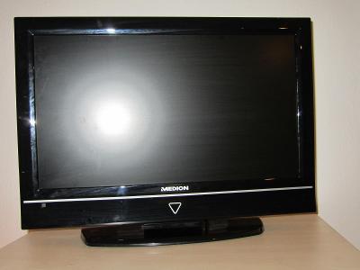 Televize LCD TV MEDION 47cm bez ovladače a kabelu/Na díly-opravu