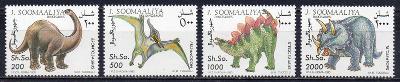 Somálsko-Pravěká fauna 1993**  Mi.480-483 / 13 €