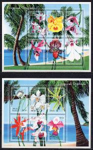 Maledivy-Orchideje 2000**  Mi.2Klb 3507-3518 / 30 €