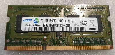 Paměť RAM do NB Samsung 1GB DDR3 1333 Mhz M471B2873FHS-CH9