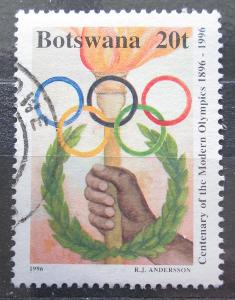 Botswana 1996 Olympijské kruhy Mi# 605 1961