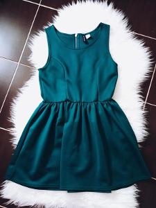 Zelené (smaragdové) šaty z H&M