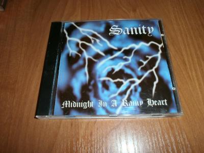 CD SANITY : Midnight in a rainy heart /rare/