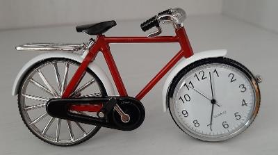Stolní hodiny Bicykl