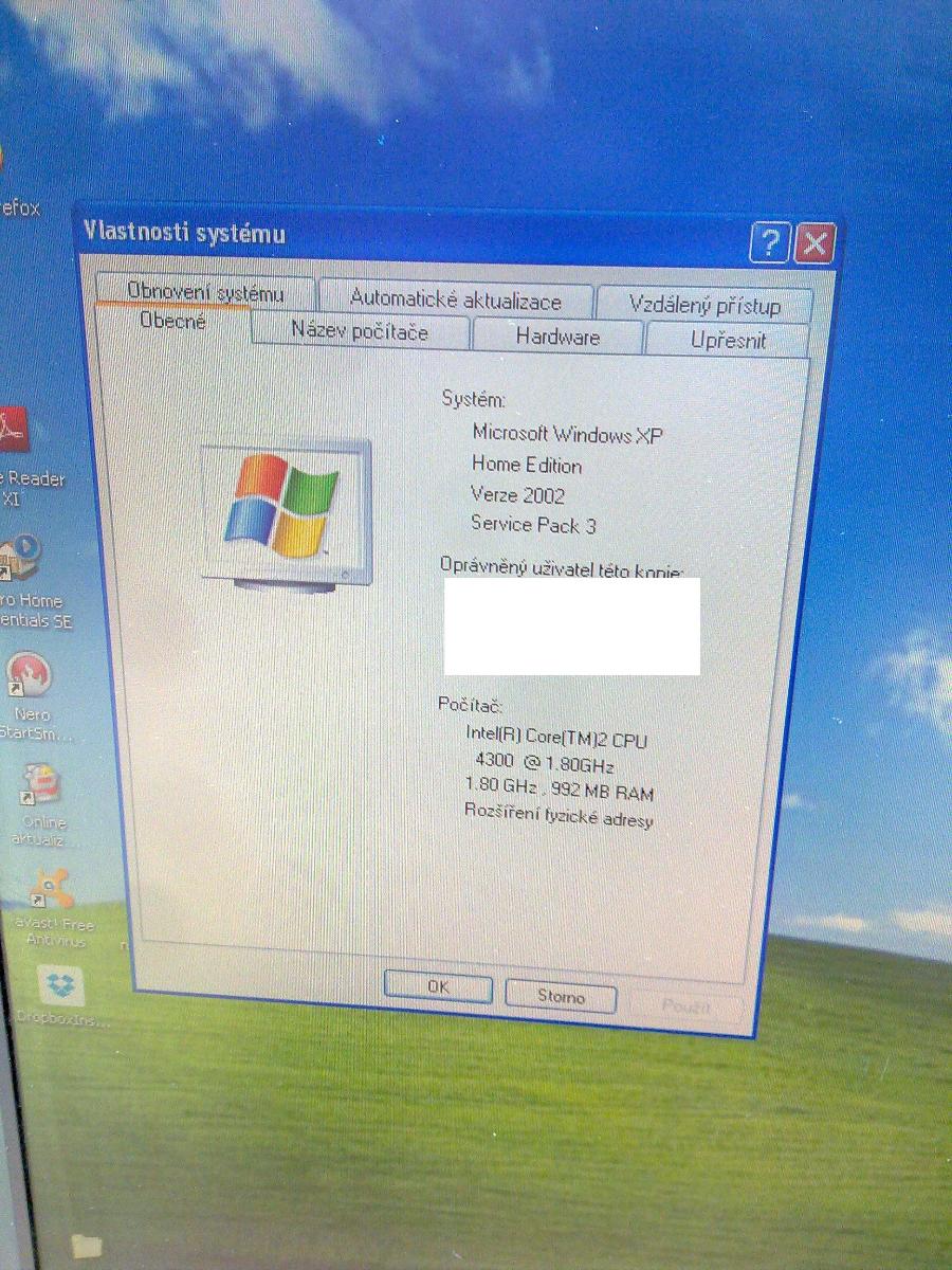 Starší PC sestava Thermaltake Win XP + přísluš Monitor LG - Počítače a hry
