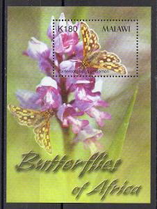 Malawi-Motýli 2003**    Michel Bl.83 / 5 €