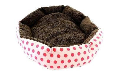 Útulný pelíšek pro kočku psa růžový
