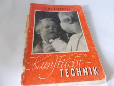 Kniha Walter Kross: Kunstlicht technik (1942) (umělé světlo)
