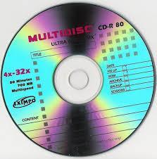 CD-R MultiDisc 80 min 32x SPINDL 125ks