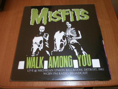 LP MISFITS : Walk among you-Detroit 1983 /zcela nová,zapečetěná!!/
