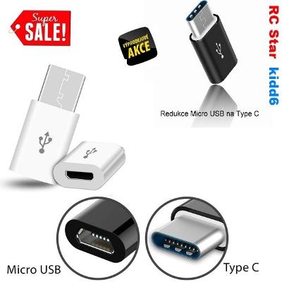 Redukce z Micro USB na USB Type-C