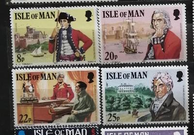 Ostrov Man 1981 - komplet, výročí generála Wilkse