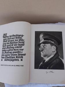 Německá Kniha Fotek 1.2.1940 A.H. Grosdeutschland !!! 