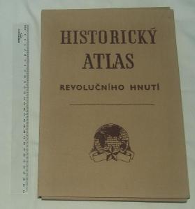 Historický atlas revolučního hnutí - mapa historie dějiny
