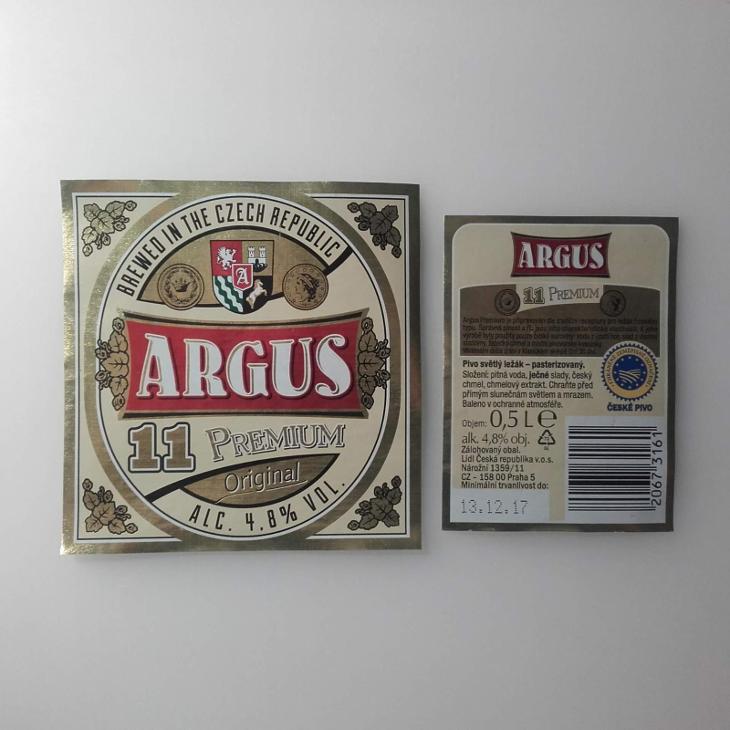 PE, Konrad, Argus - Pivní etikety