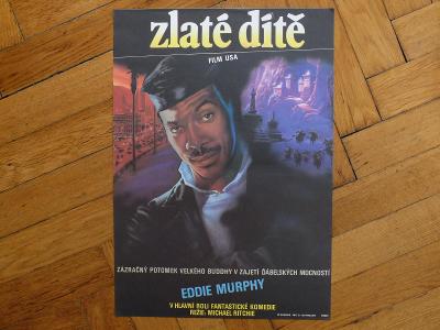 WEBER JAN ZLATÉ DÍTĚ 1989 EDDIE MURPHY FILMOVÝ PLAKÁT A3