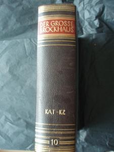 Der Grosse Brockaus - 10. díl (KAT-KZ) encyklopedického svazku