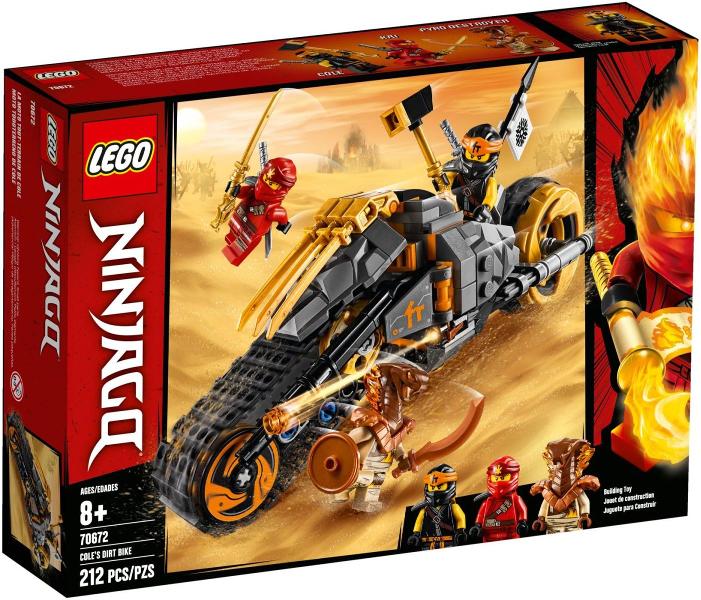 Lego 70672 Ninjago - Coleova terénní motorka - Hračky