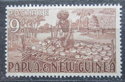 Papua Nová Guinea 1952 Zpracování kopry Mi# 14 Kat 8€ 2021