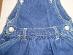 Riflova sukienka s náprsenkou Vel 6 mesiacov - Oblečenie pre deti