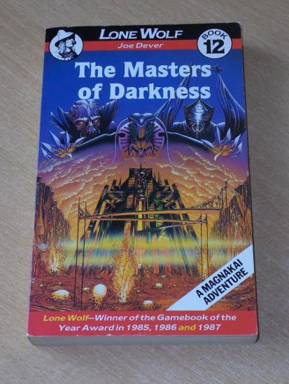 Lone Wolf č. 12 - The Masters of Darkness - Joe Dever - Gamebook